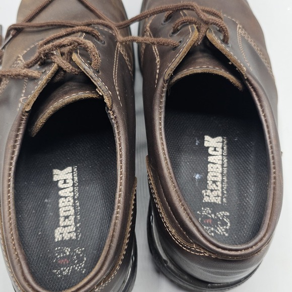 Redback Oxford Steel Toe Oil & Acid Resistant Work Shoes Men\'s U.S 10 Brown main image 10